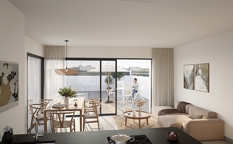2 Bedroom 2 Bathroom penthouse in Torrevieja