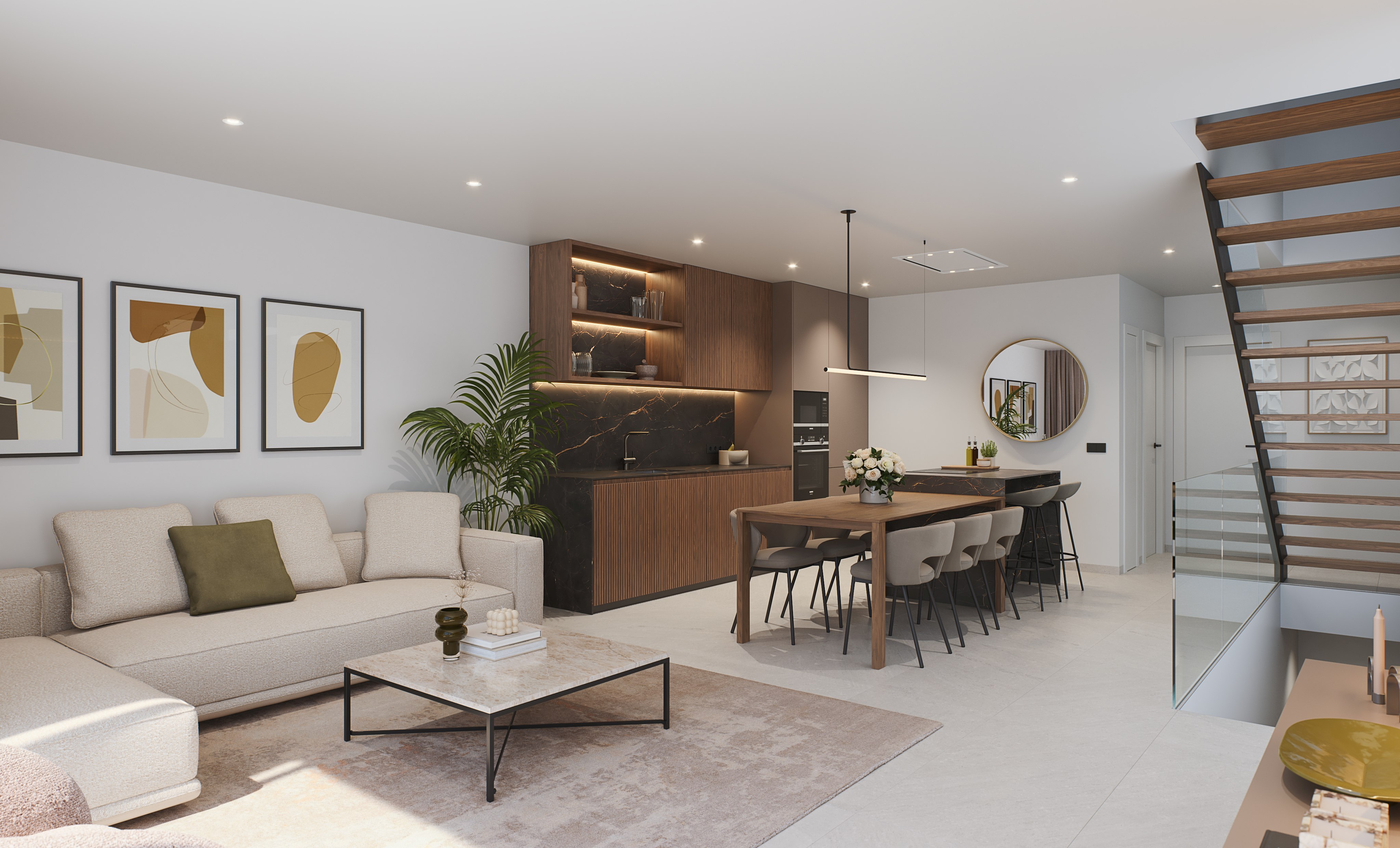 For sale - 3 Bedroom 3 Bathroom semi-detached in Santa Rosalía - Santa Rosalía  - Murcia