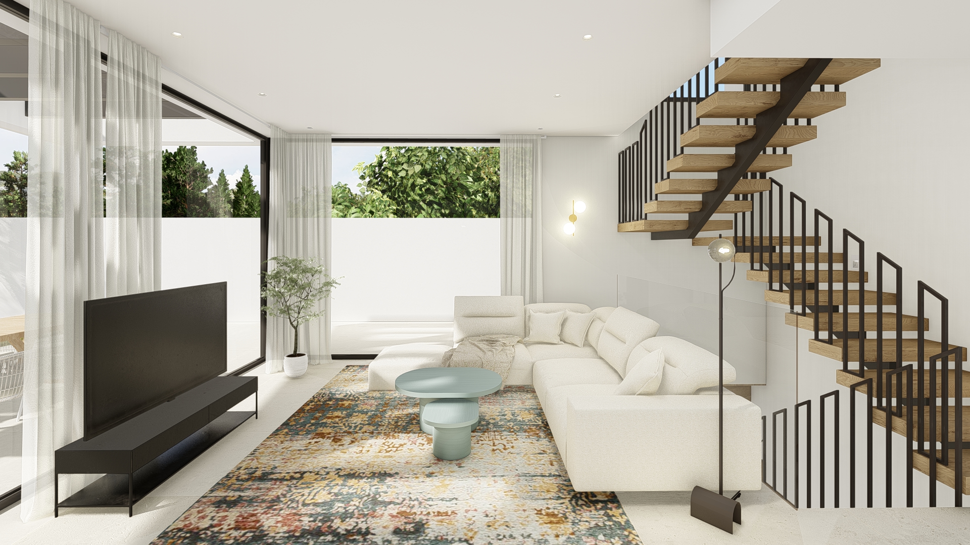 For sale - 3 Bedroom 3 Bathroom detached in Polop - Polop  - Alicante