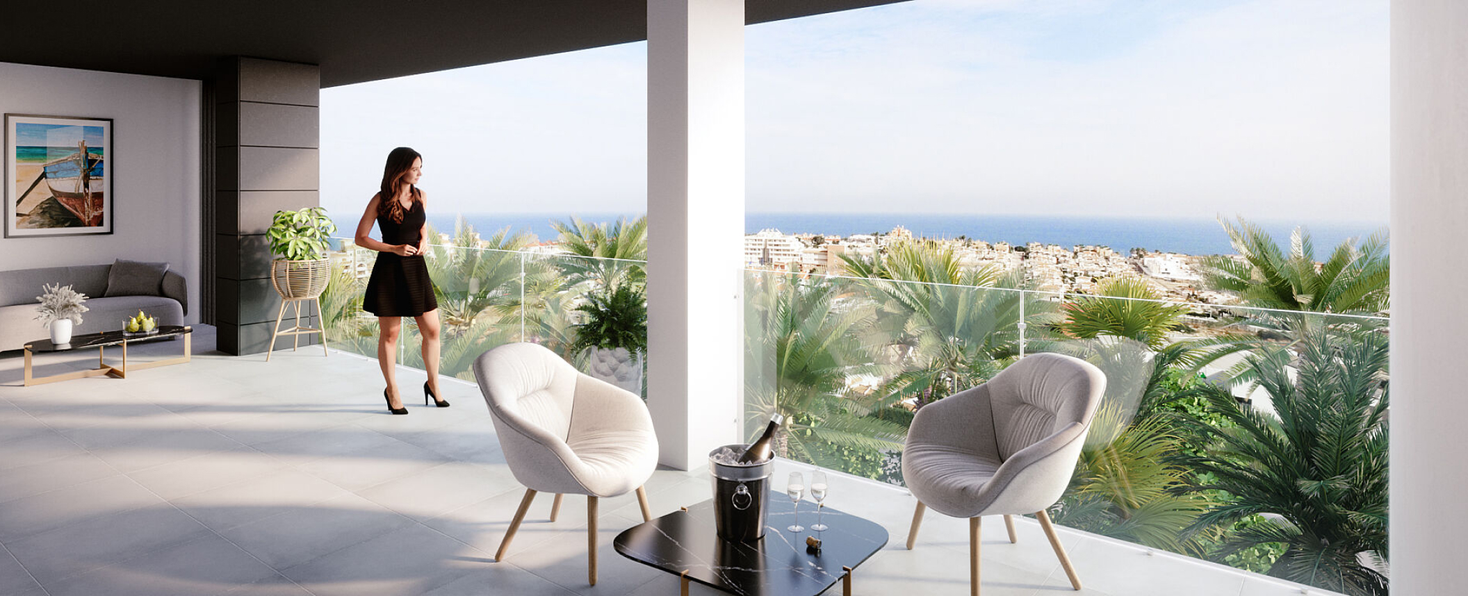 For sale - 3 Bedroom 2 Bathroom penthouse in Torrevieja - Torrevieja  - Alicante