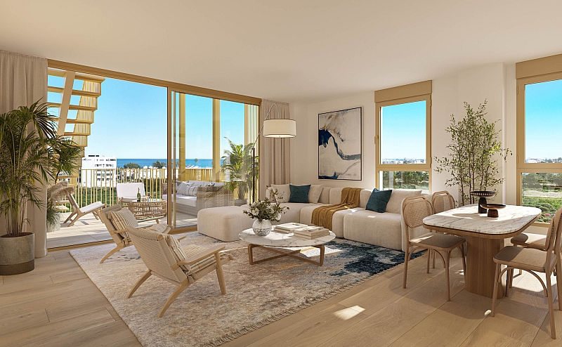 2 Bedroom 2 Bathroom penthouse in El Verger