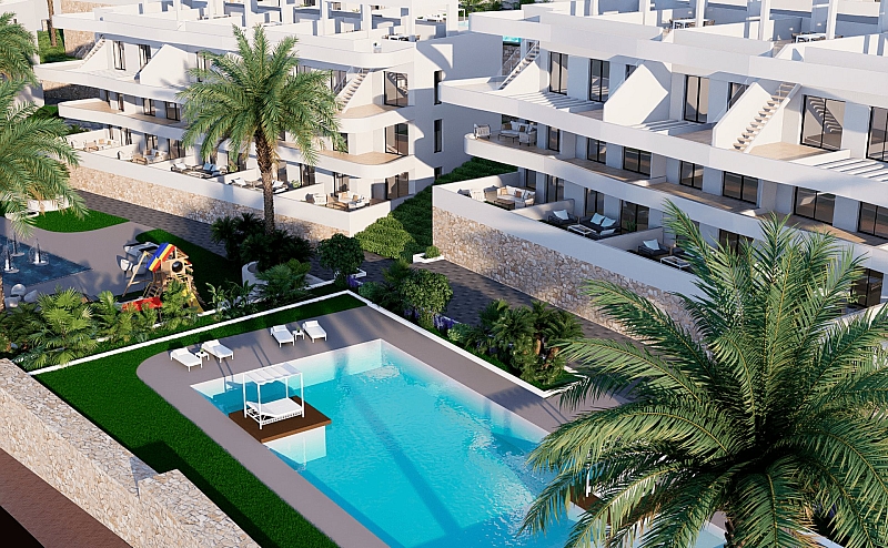 2 Bedroom 2 Bathroom penthouse in Finestrat