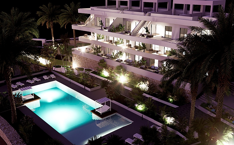 2 Bedroom 2 Bathroom penthouse in Finestrat