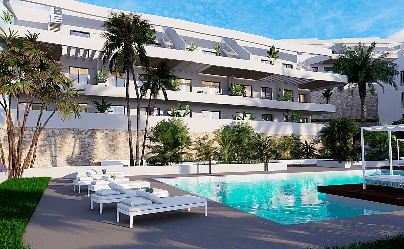 2 Bedroom 2 Bathroom penthouse in Finestrat