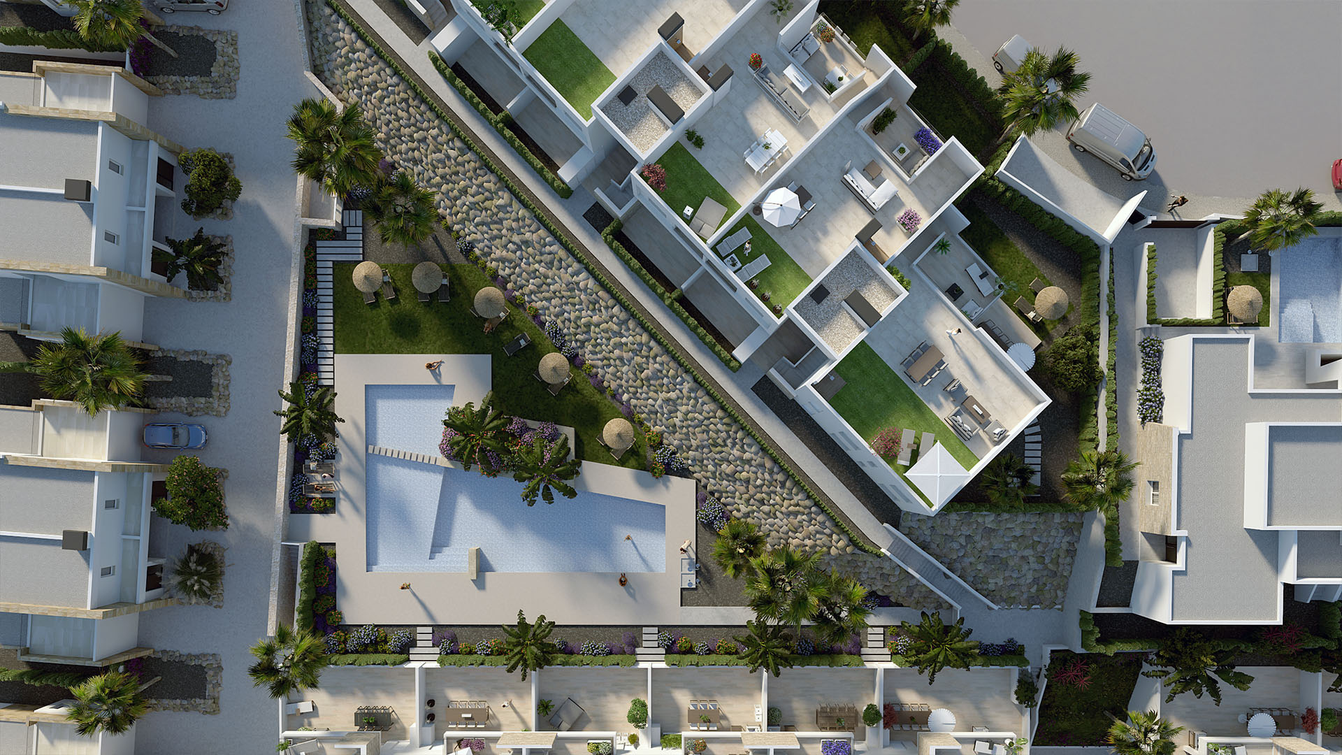 For sale - 2 Bedroom 2 Bathroom low-bungalow in La Finca Golf - La Finca Golf  - Alicante