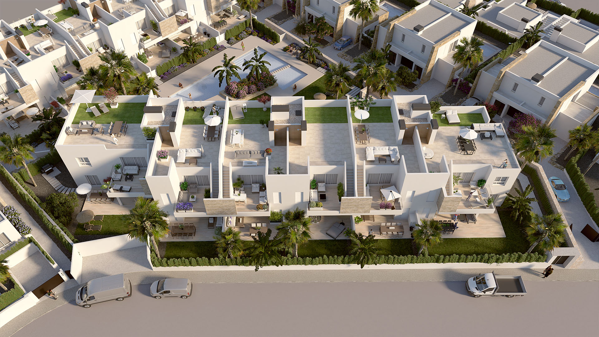 For sale - 3 Bedroom 2 Bathroom low-bungalow in La Finca Golf - La Finca Golf  - Alicante
