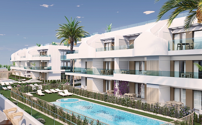2 Bedroom 2 Bathroom ground-floor in Pilar de la Horadada