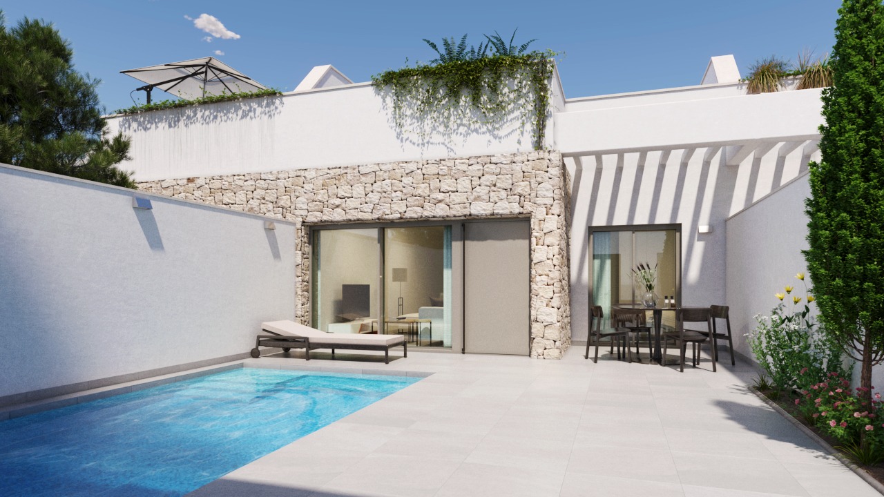For sale - 2 Bedroom 2 Bathroom semi-detached in Pilar de la Horadada - Pilar de la Horadada  - Alicante