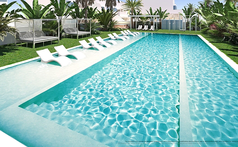 2 Bedroom 2 Bathroom low-bungalow in Torre de la Horadada