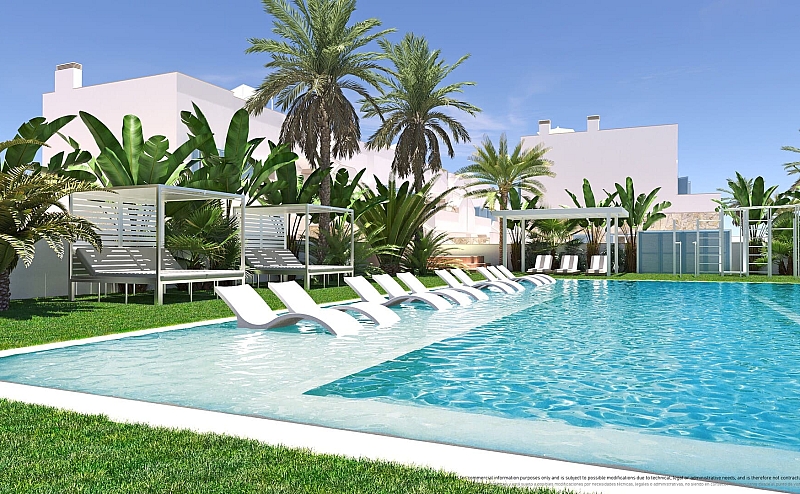 2 Bedroom 2 Bathroom low-bungalow in Torre de la Horadada