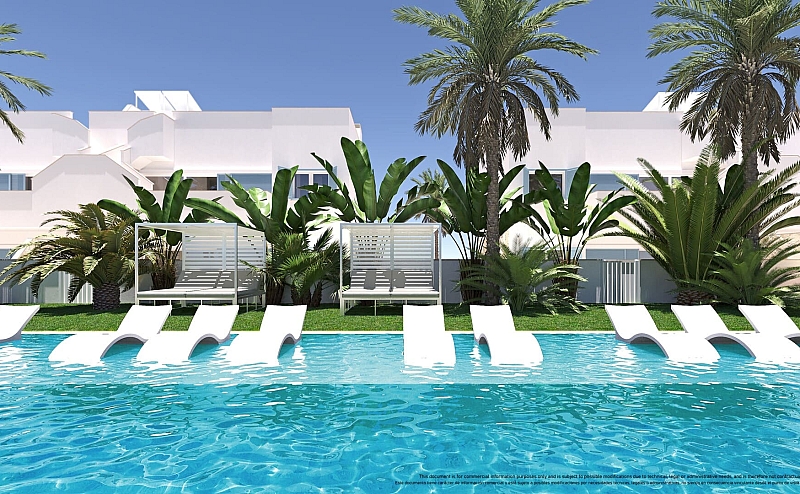 2 Bedroom 2 Bathroom low-bungalow in Torre de la Horadada
