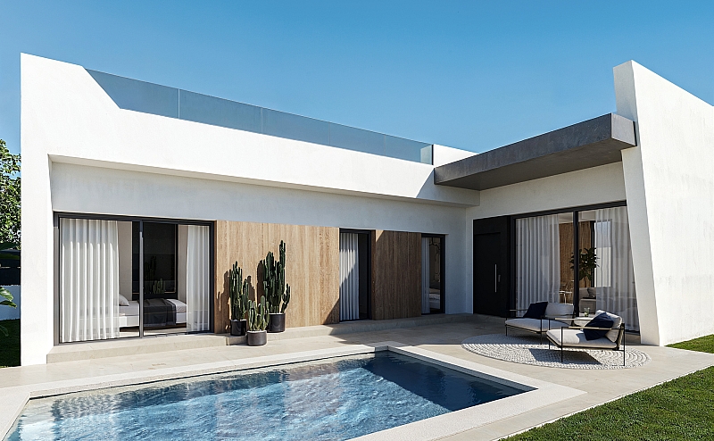 3 Bedroom 2 Bathroom detached in San Miguel de Salinas