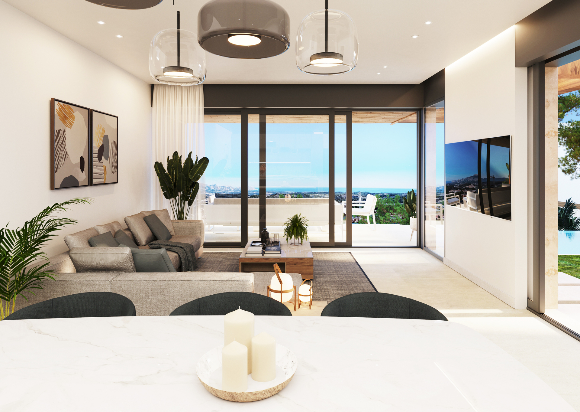 For sale - 3 Bedroom 3 Bathroom detached in Polop - Polop  - Alicante