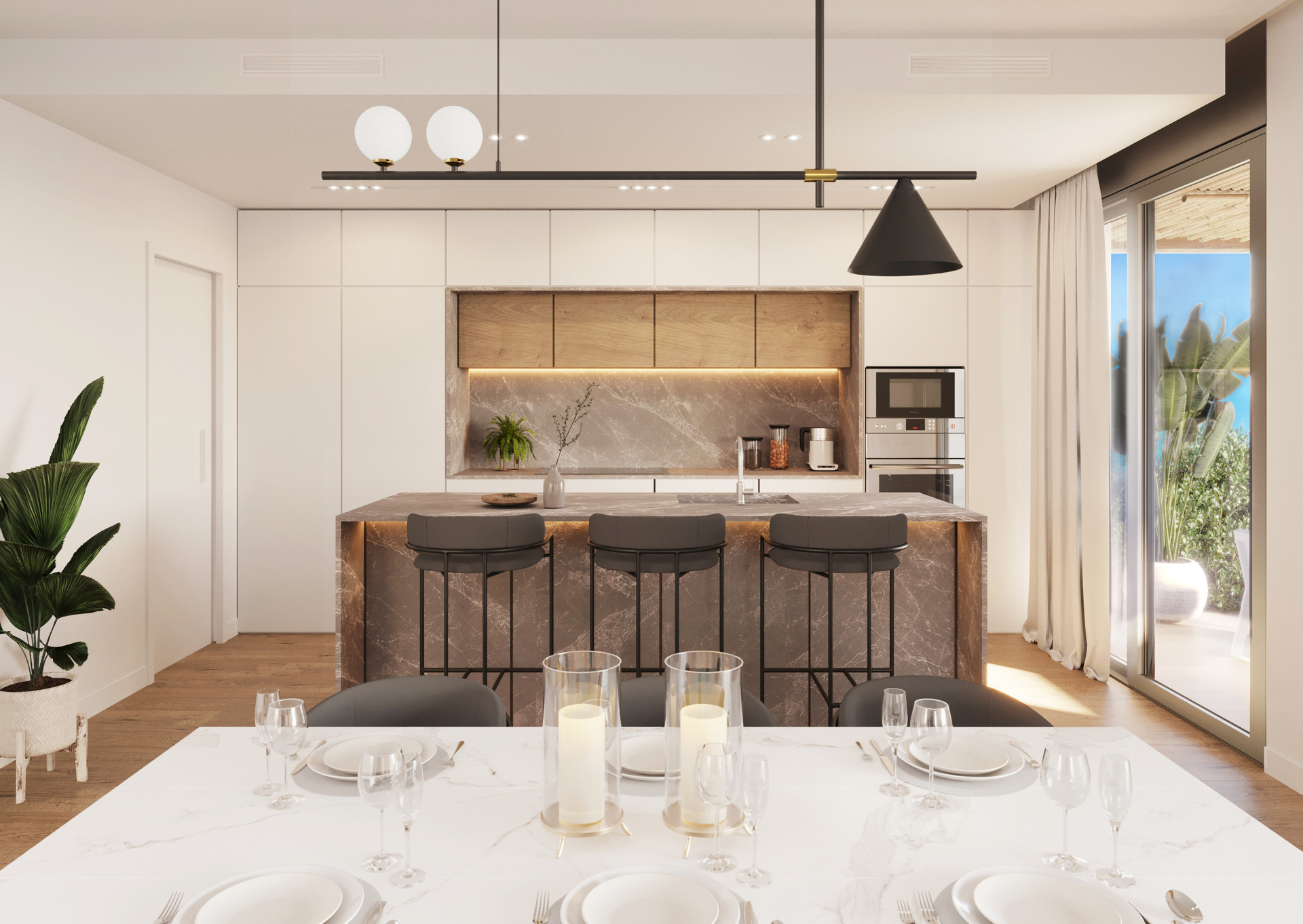 For sale - 3 Bedroom 3 Bathroom detached in Polop - Polop  - Alicante