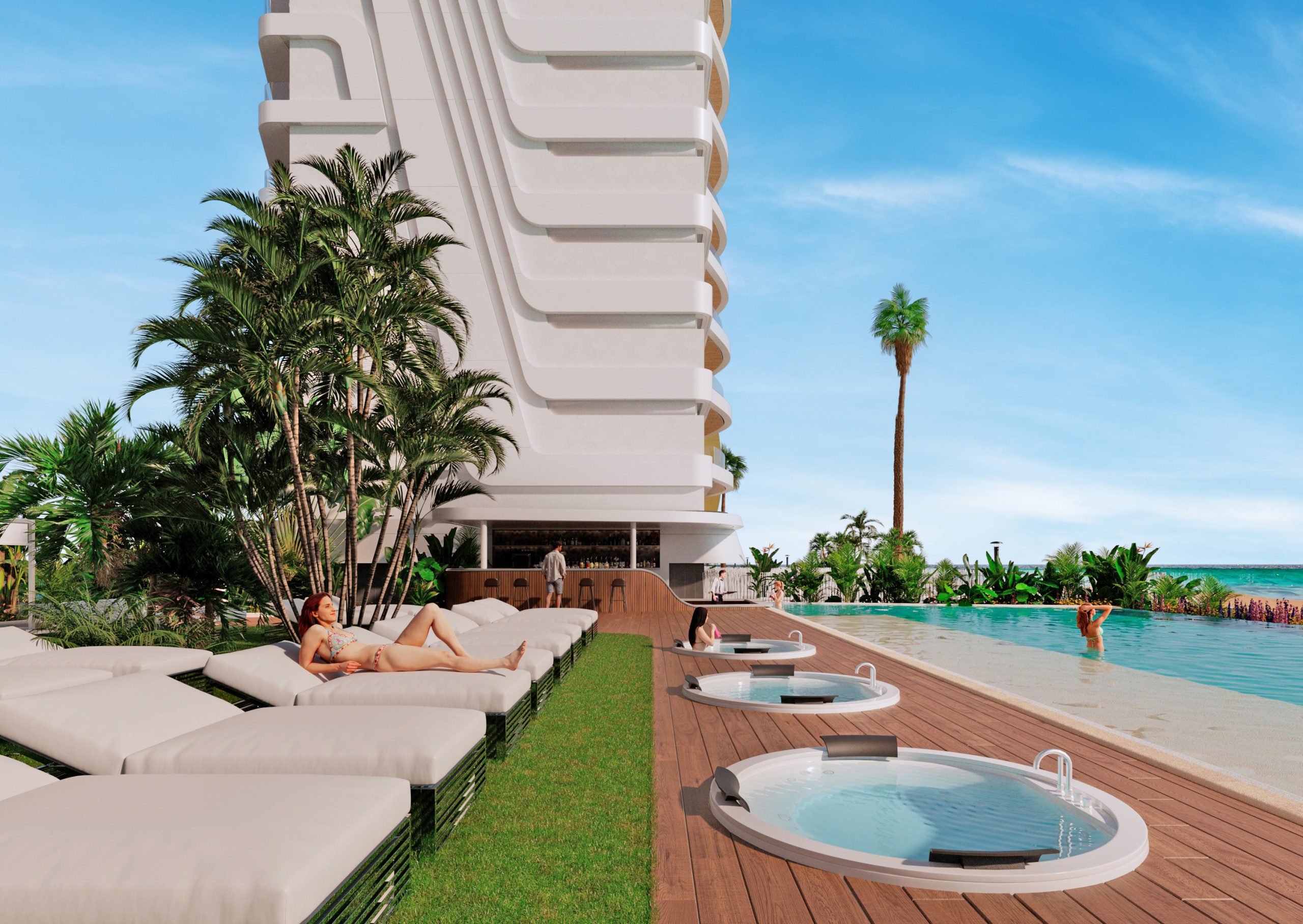 For sale - 3 Bedroom 2 Bathroom penthouse in La Manga del Mar Menor - La Manga del Mar Menor  - Murcia