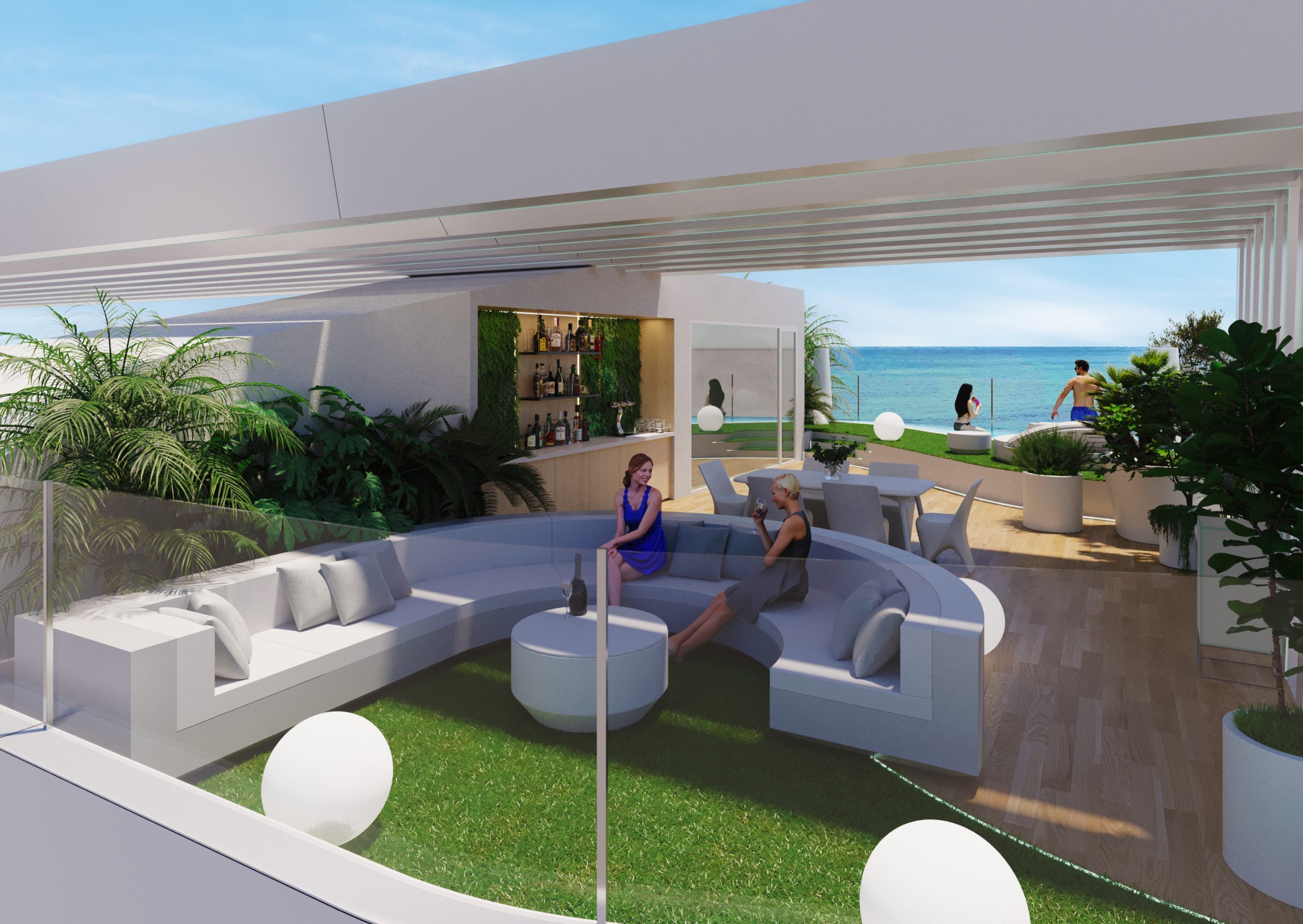 For sale - 3 Bedroom 2 Bathroom penthouse in La Manga del Mar Menor - La Manga del Mar Menor  - Murcia