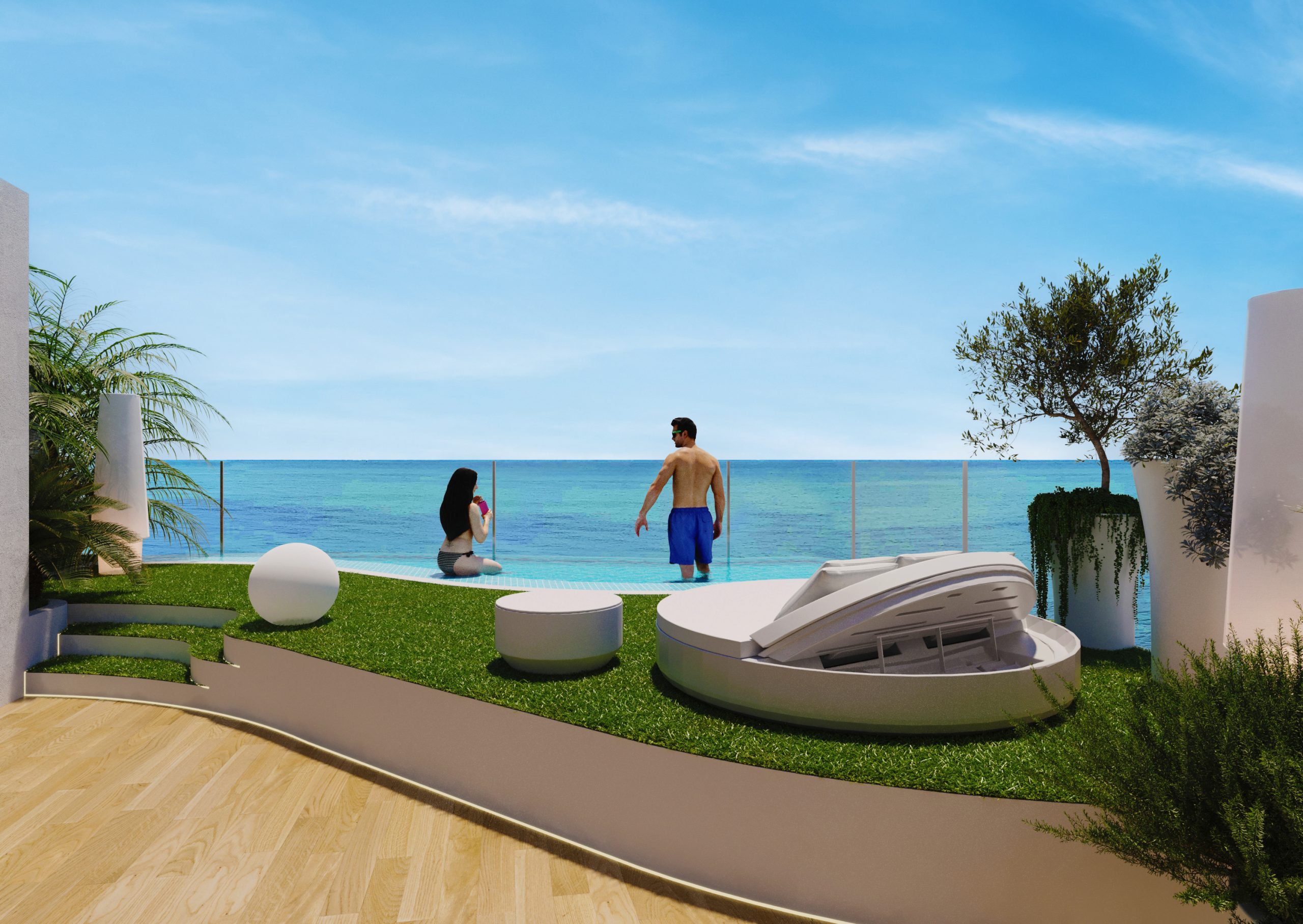 For sale - 2 Bedroom 2 Bathroom apartment in La Manga del Mar Menor - La Manga del Mar Menor  - Murcia
