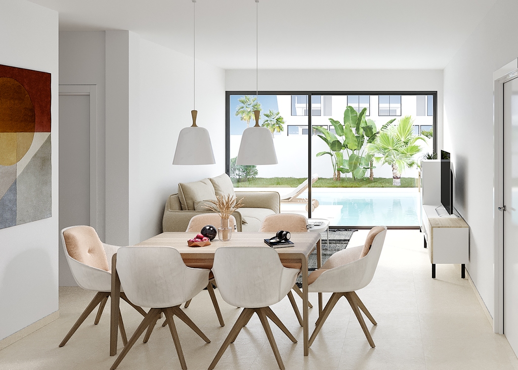 For sale - 3 Bedroom 2 Bathroom semi-detached in Gran Alacant - Gran Alacant  - Alicante