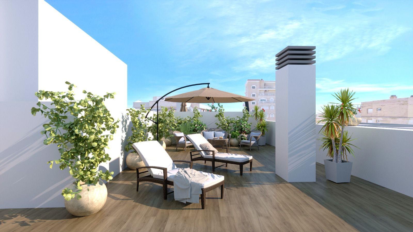 For sale - 2 Bedroom 2 Bathroom penthouse in Torrevieja - Torrevieja  - Alicante