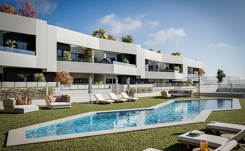3 Bedroom 2 Bathroom low-bungalow in San Miguel de Salinas