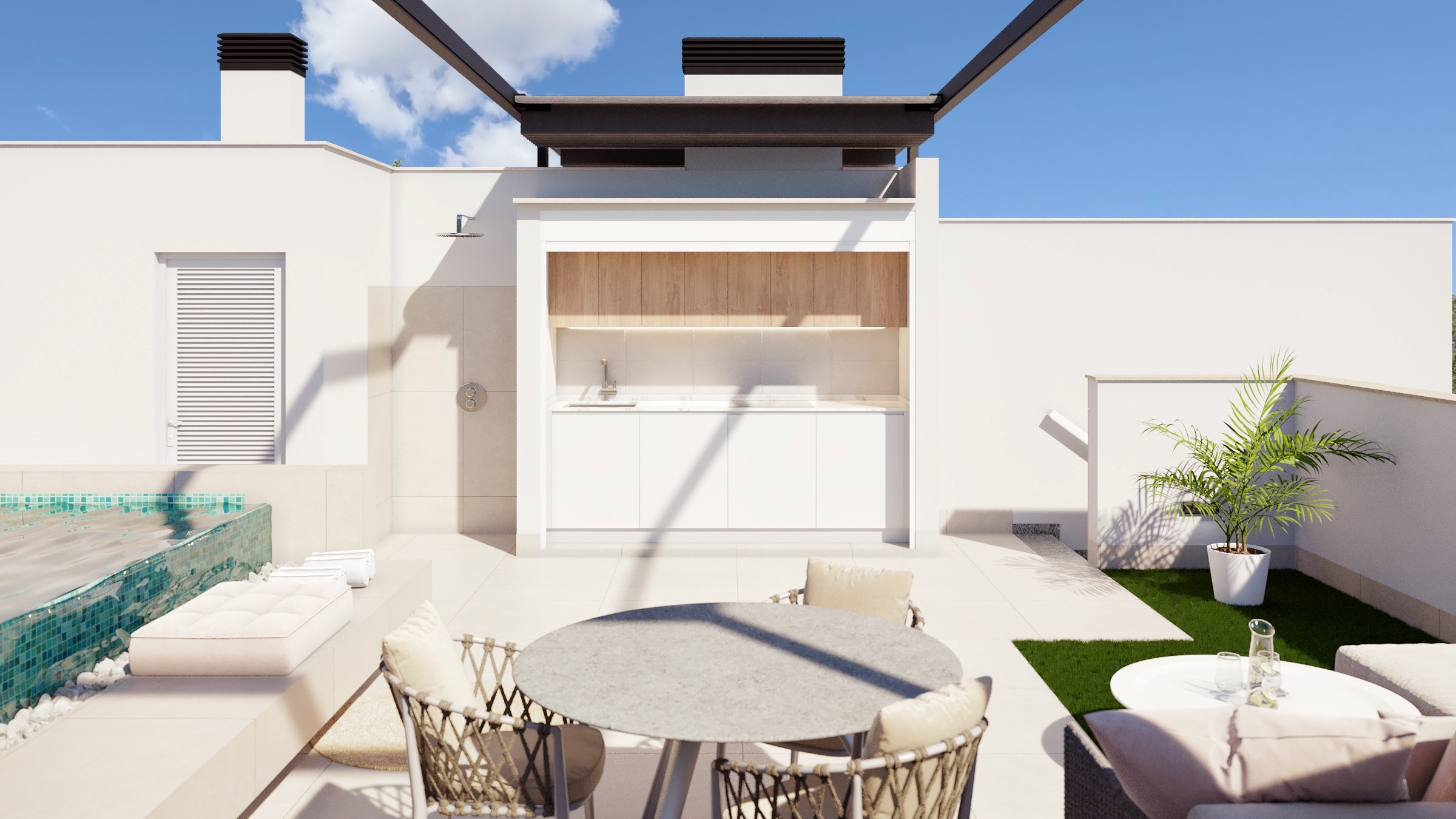 For sale - 3 Bedroom 2 Bathroom low-bungalow in Pilar de la Horadada - Pilar de la Horadada  - Alicante