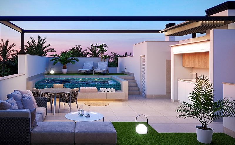 3 Bedroom 2 Bathroom low-bungalow in Pilar de la Horadada