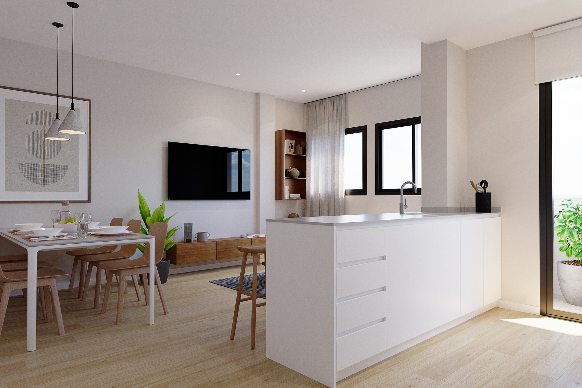 For sale - 3 Bedroom 2 Bathroom ground-floor in Algorfa - Algorfa  - Alicante