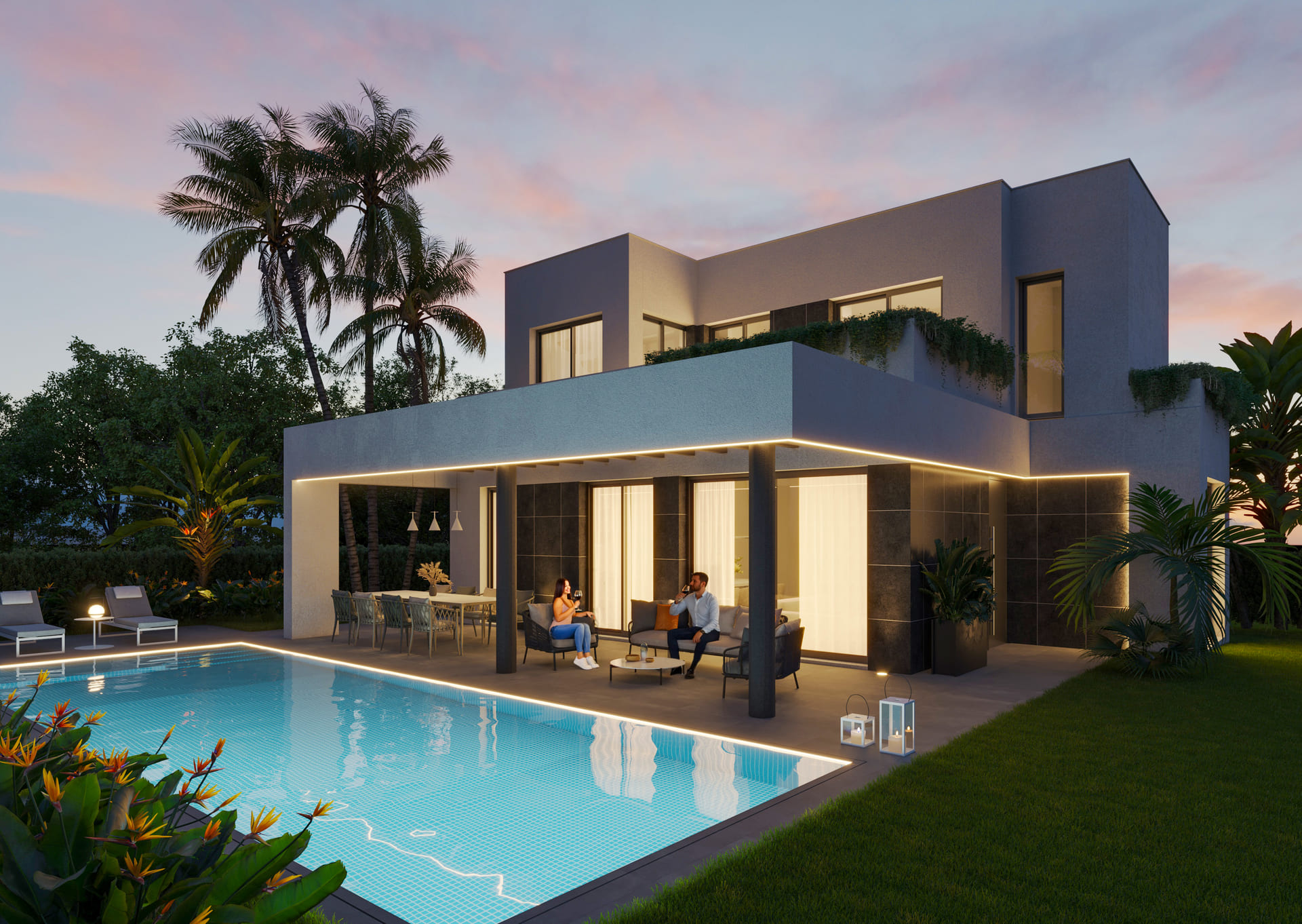 For sale - 4 Bedroom 4 Bathroom detached in Finestrat - Finestrat  - Alicante