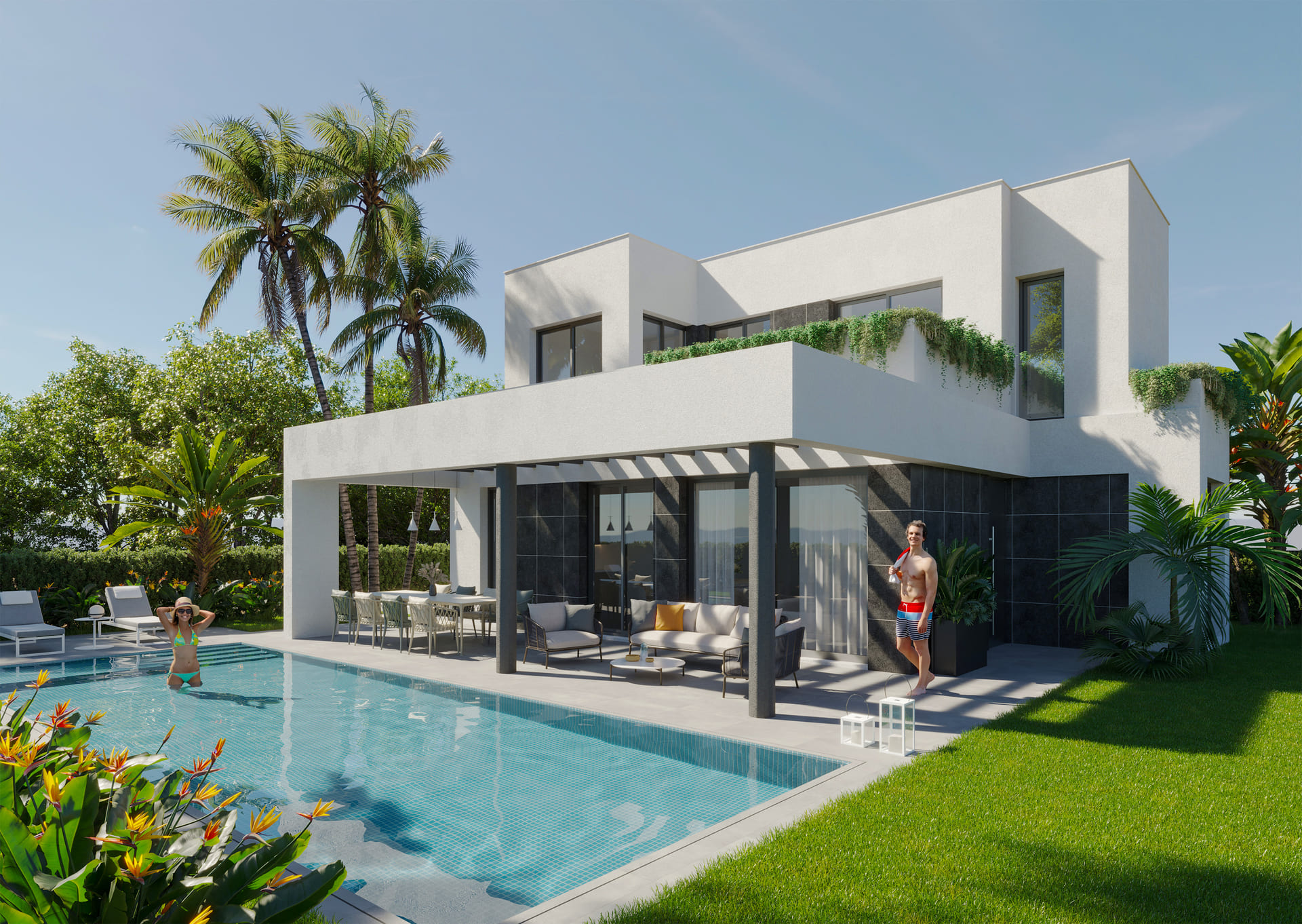 For sale - 2 Bedroom 3 Bathroom semi-detached in Finestrat - Finestrat  - Alicante