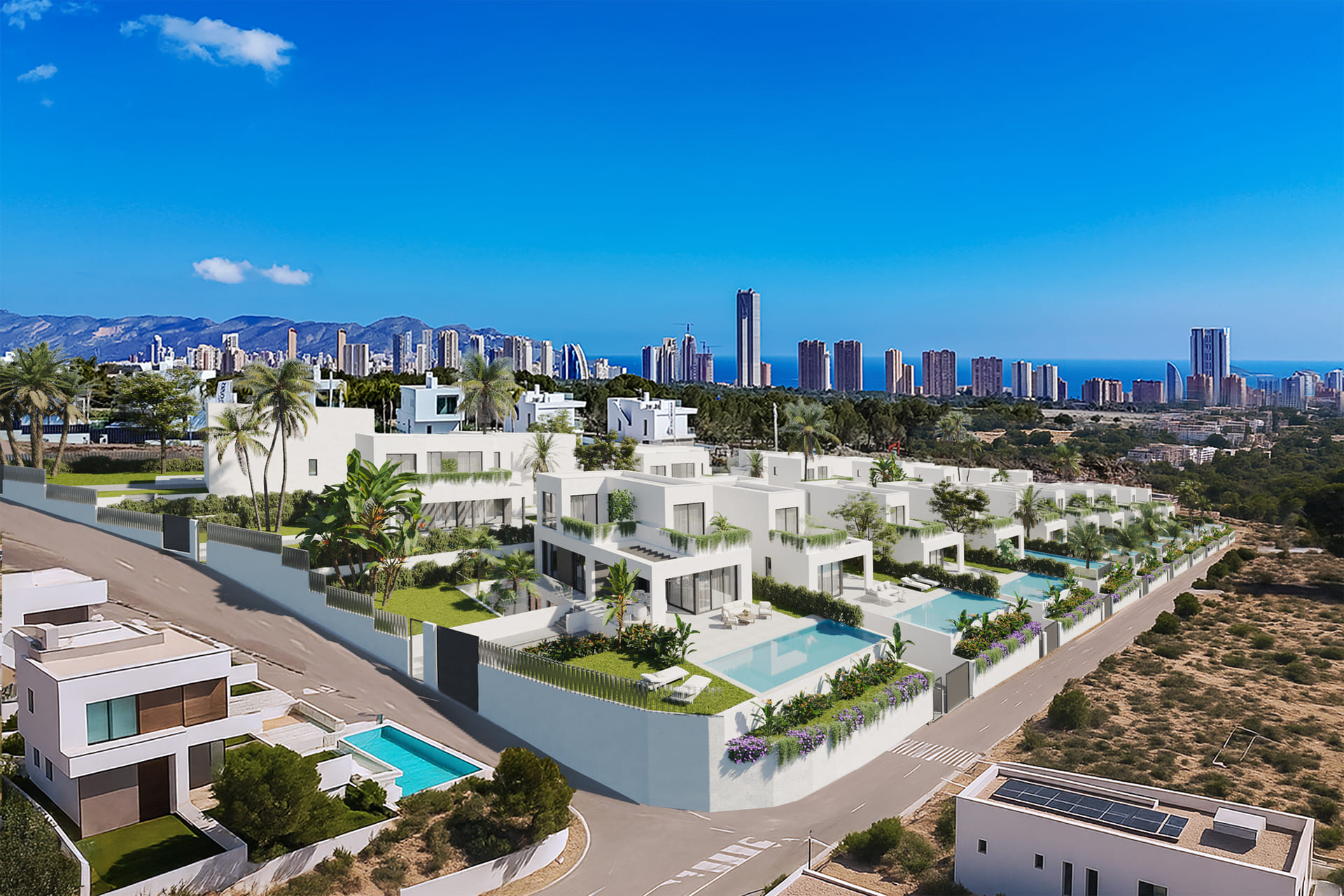 For sale - 2 Bedroom 3 Bathroom semi-detached in Finestrat - Finestrat  - Alicante