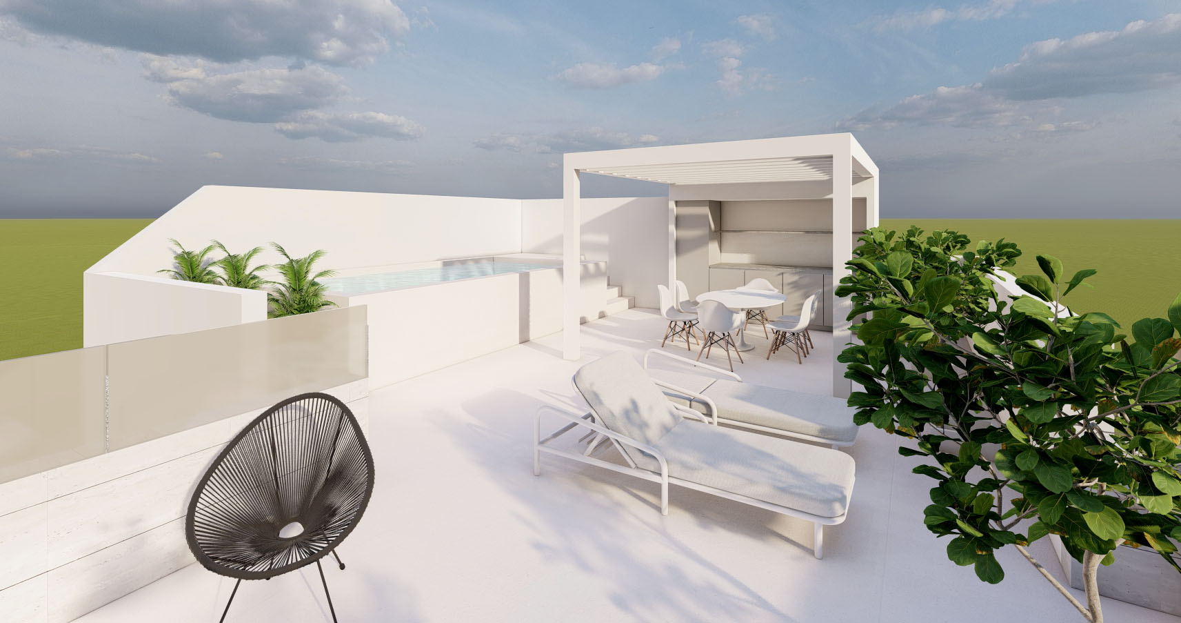 For sale - 2 Bedroom 2 Bathroom high-bungalow in Pilar de la Horadada - Pilar de la Horadada  - Alicante