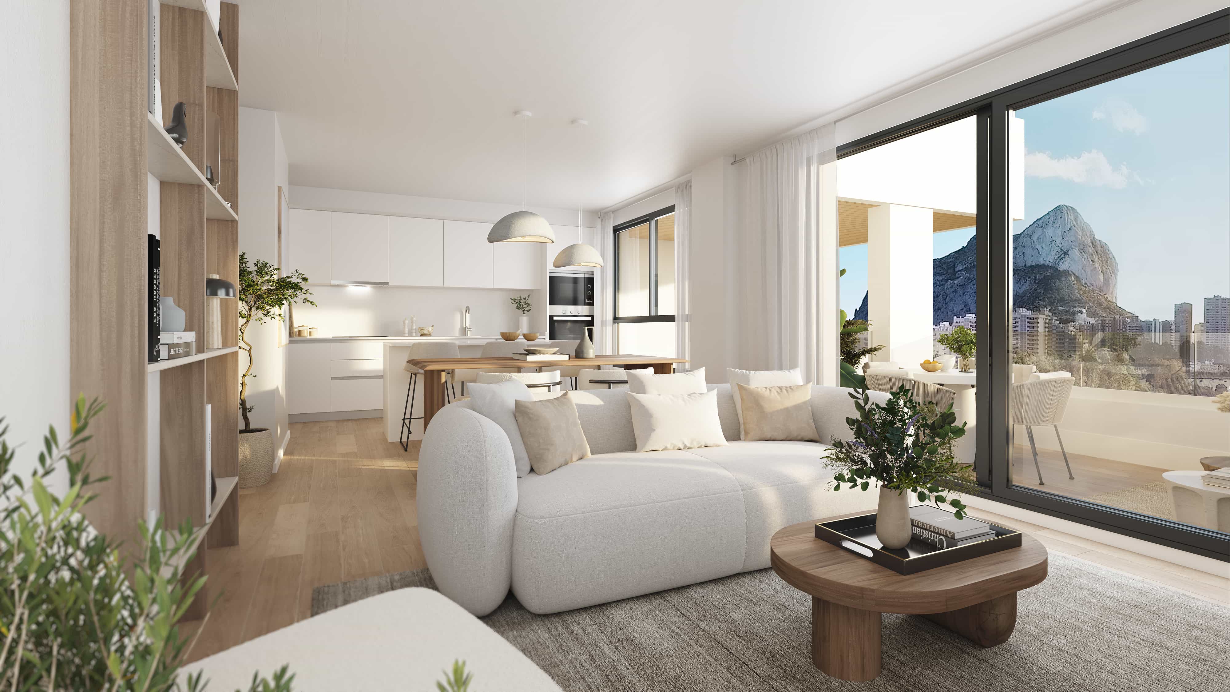 For sale - 3 Bedroom 2 Bathroom apartment in Calpe - Calpe  - Alicante
