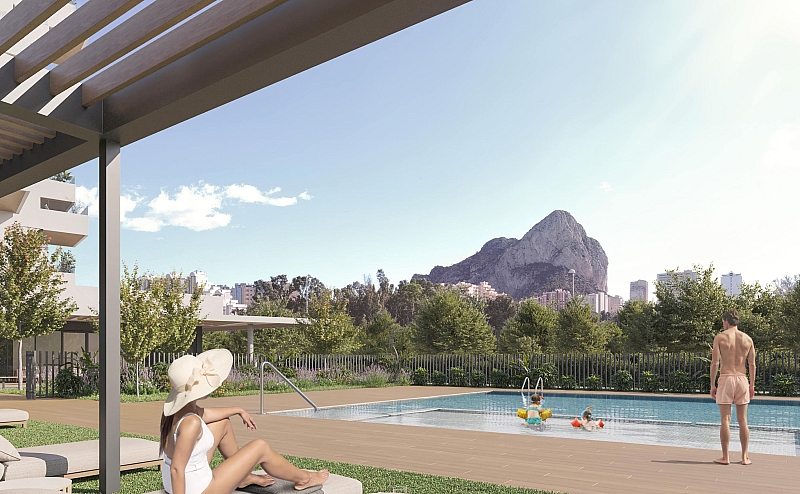 2 Bedroom 2 Bathroom apartment in Calpe