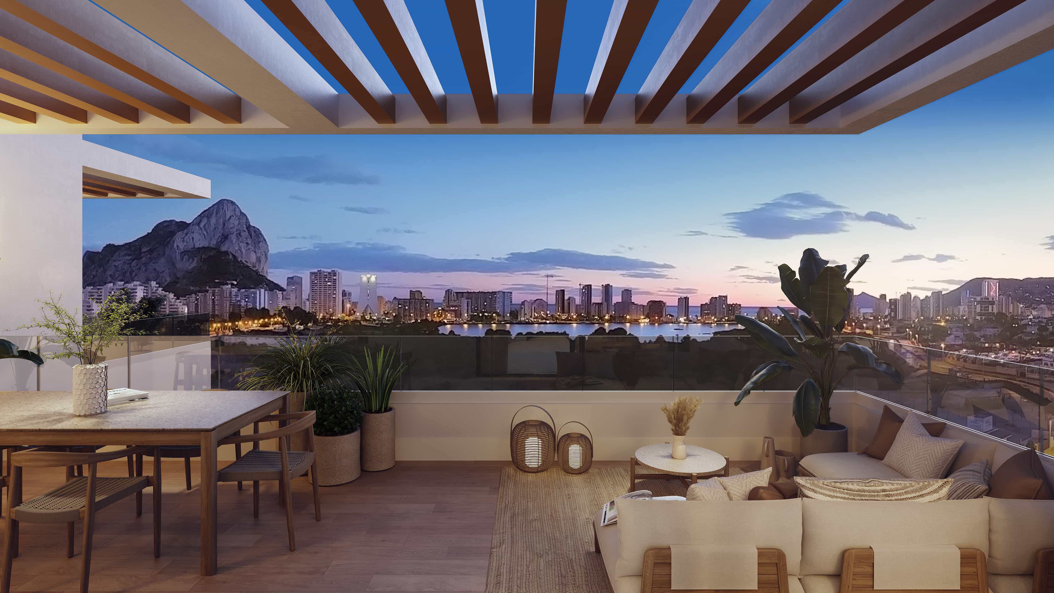 For sale - 3 Bedroom 3 Bathroom penthouse in Calpe - Calpe  - Alicante