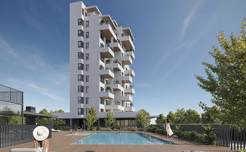 3 Bedroom 3 Bathroom penthouse in Calpe