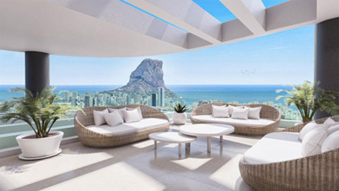 For sale - 4 Bedroom 3 Bathroom penthouse in Calpe - Calpe  - Alicante