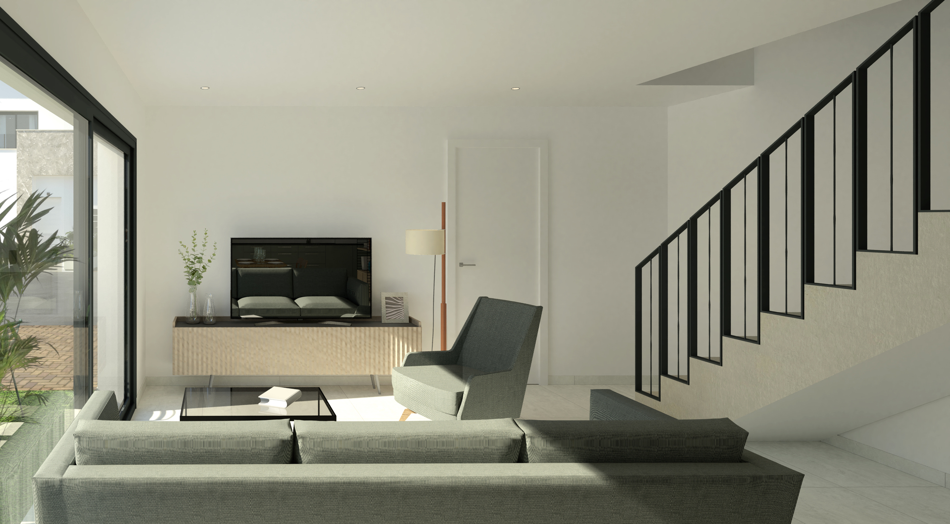For sale - 3 Bedroom 3 Bathroom semi-detached in Gran Alacant - Gran Alacant  - Alicante
