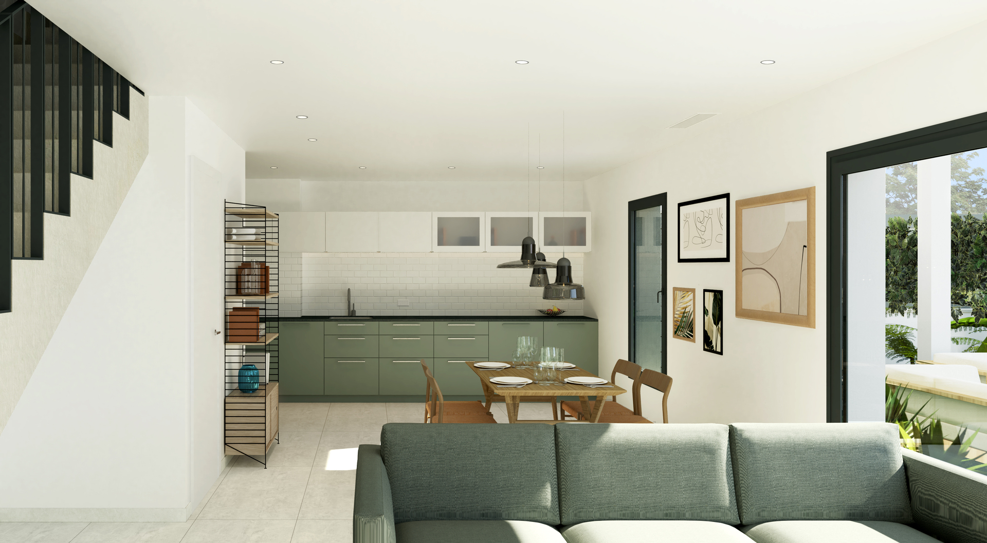 For sale - 3 Bedroom 3 Bathroom semi-detached in Gran Alacant - Gran Alacant  - Alicante