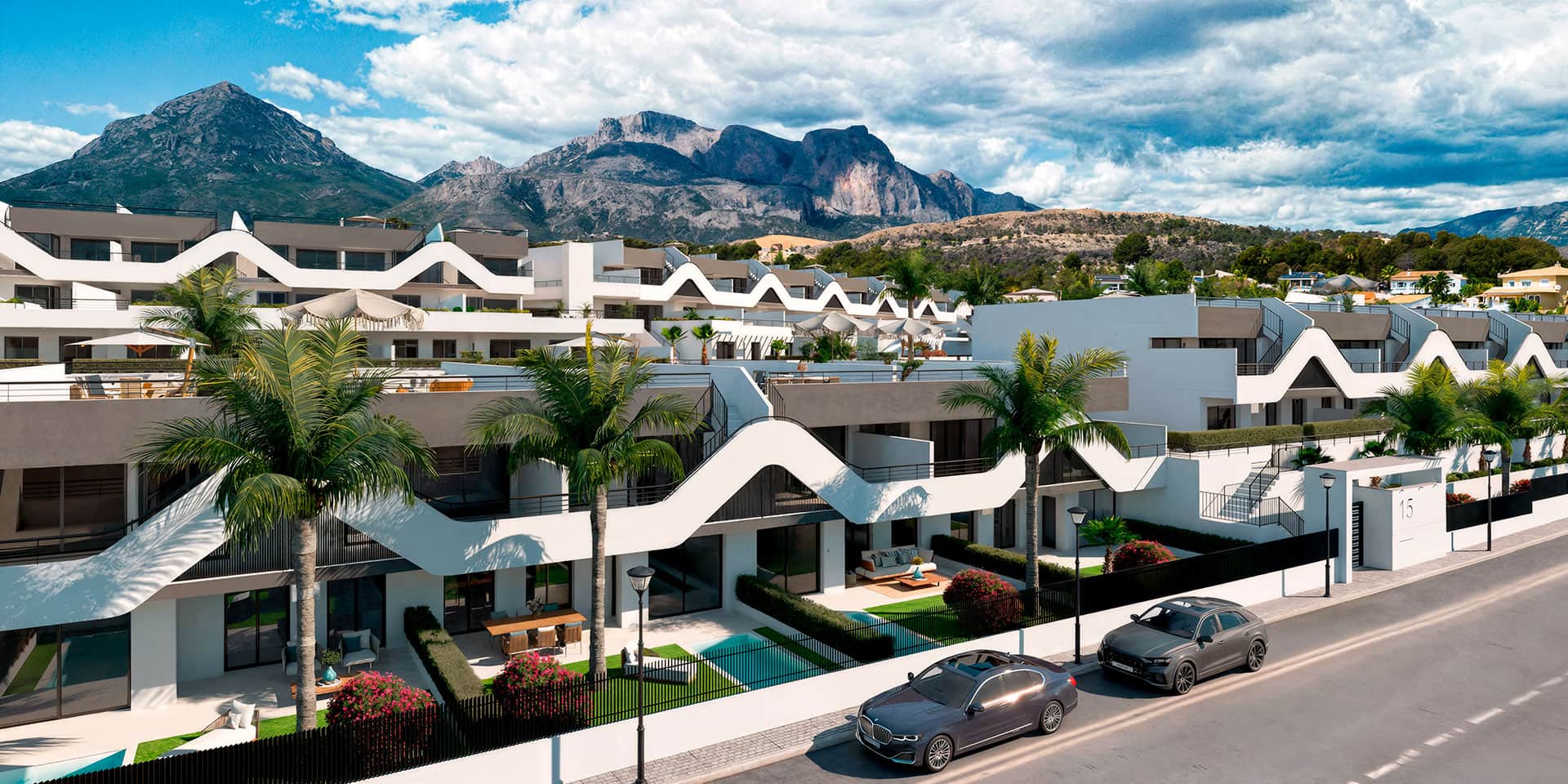 For sale - 3 Bedroom 2 Bathroom low-bungalow in Alfaz del Pi - Alfaz del Pi  - Alicante