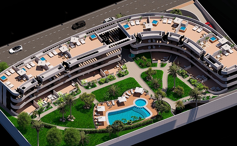 2 Bedroom 2 Bathroom penthouse in Los Alcázares