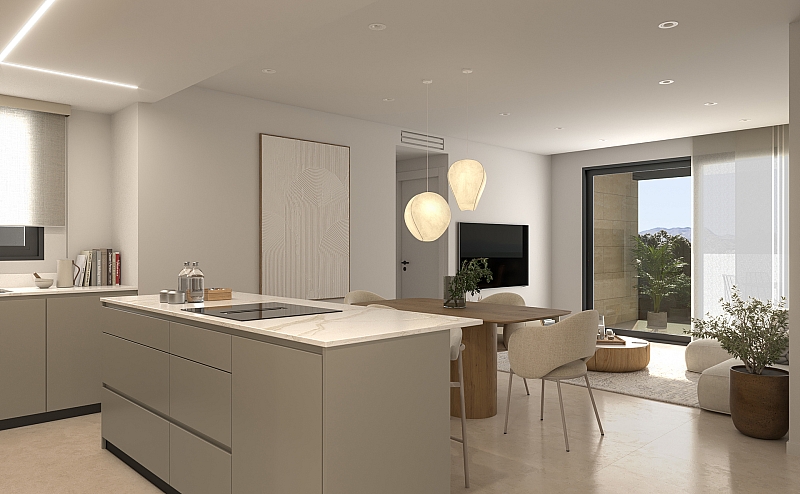 2 Bedroom 2 Bathroom penthouse in Catral