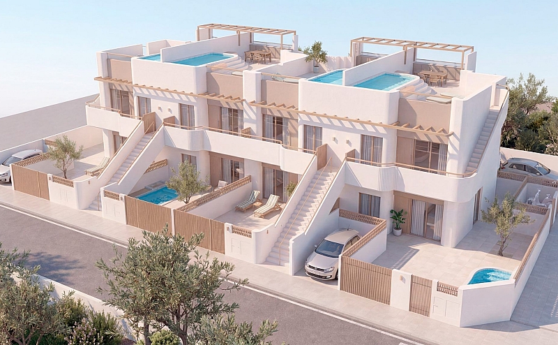 2 Bedroom 2 Bathroom low-bungalow in Pilar de la Horadada