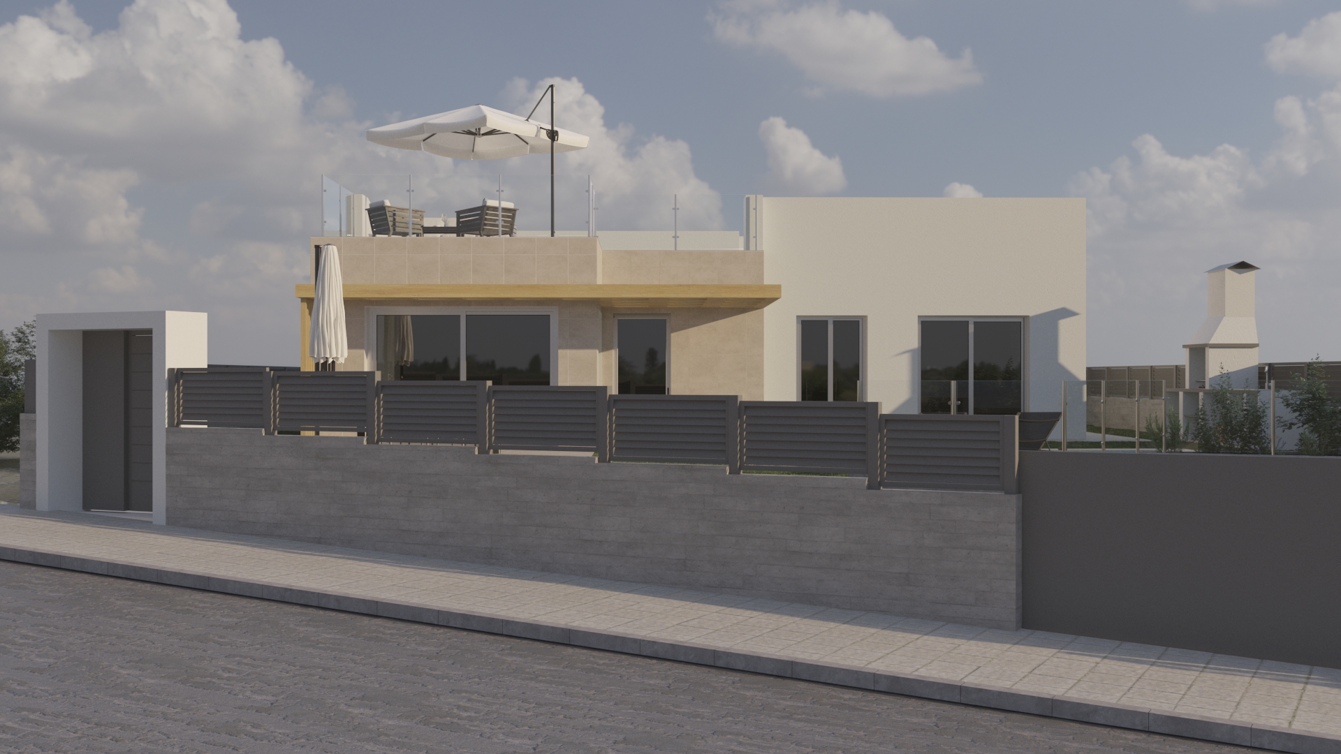 For sale - 3 Bedroom 2 Bathroom detached in Polop - Polop  - Alicante