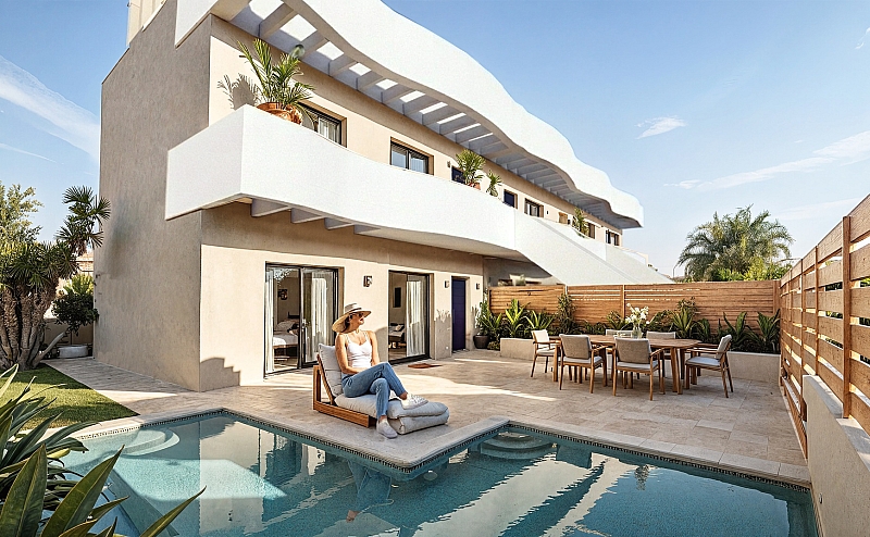 3 Bedroom 2 Bathroom high-bungalow in Pilar de la Horadada